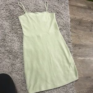Mint Green Party dress.